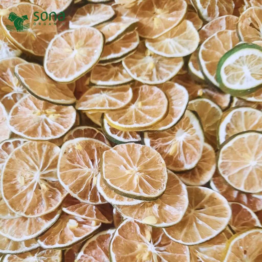 

Dried lime 40gr - Slice Jeruk Nipis kering iris - Sona