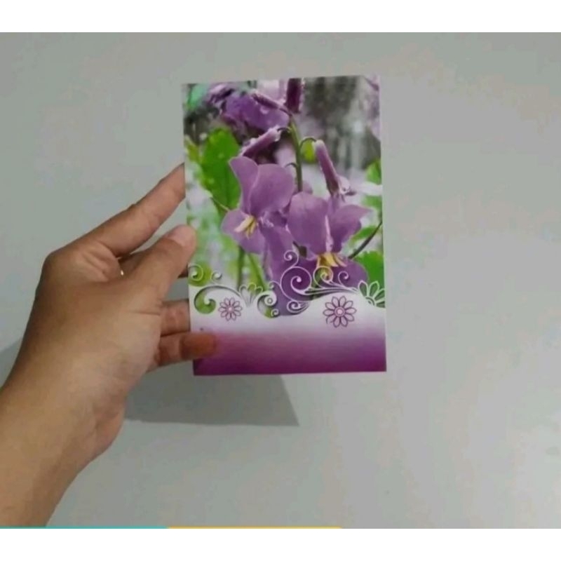 BENIH BUNGA ANGGREK UNGU