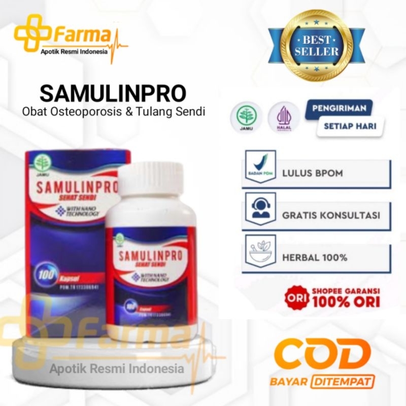 AGEN RESMI SAMULINPRO INDONESIA - SAMULINPRO ASLI ORIGINAL - SAMULINPRO OBAT SENDI TULANG DAN PENGAP