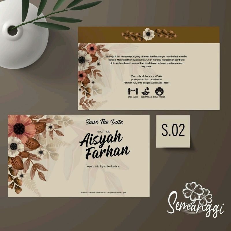 Undangan Cetak Semanggi 02