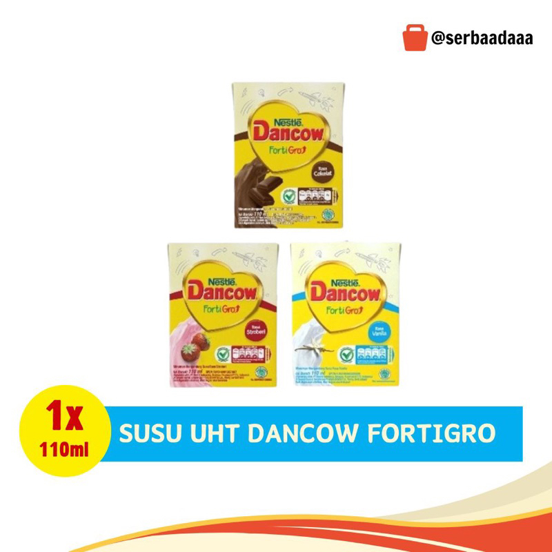 

DANCOW FORTIGRO UHT 110ml RASA COKELAT| VANILLA | STRAWBERRY