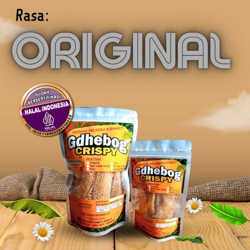 

Original - Keripik Pelepah Pisang / Debog / Gdhebog Crispy