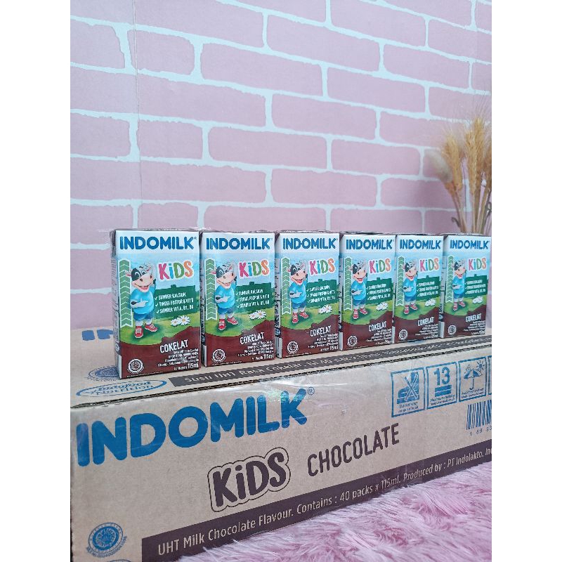

Indomilk Kids UHT Chocolate 115ml X 40