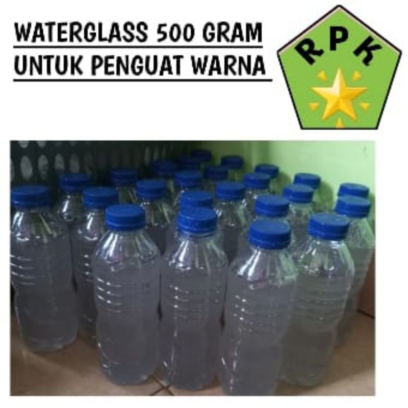 WATERGLASS PENGUAT WARNA BATIK 500GRAM