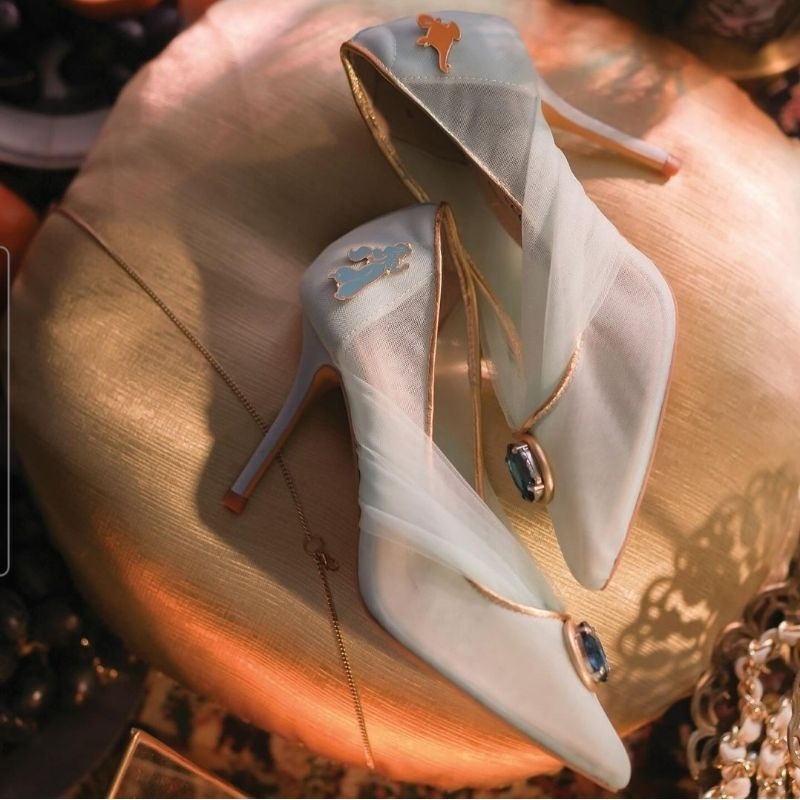 READY Ittaherl Arabian Night 90mm Heels Sapphire Size 39 Ittaherl Disney Princess Jasmine Aladdin Ne