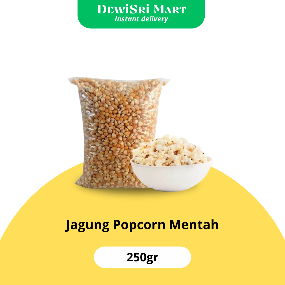 

Jagung Popcorn mentah 250gr - Dewi Sri Mart