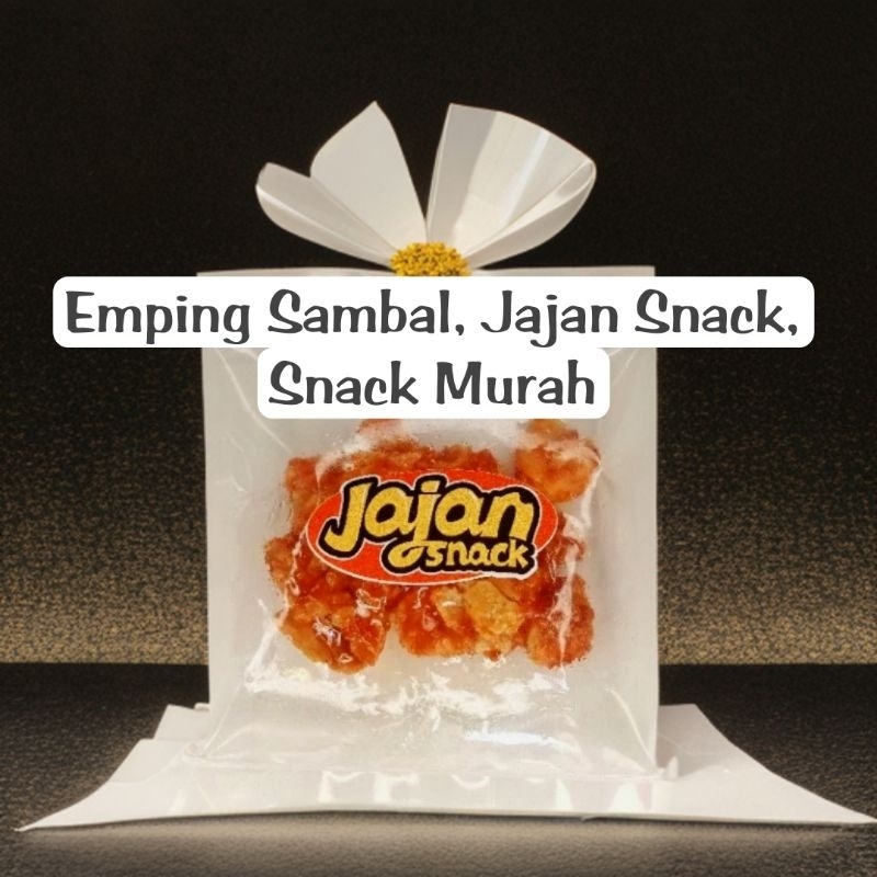 

EMPING SAMBAL, ANEKA SNACK MURAH, CEMILAN ENAK, MAKANAN RINGAN. JAJANAN