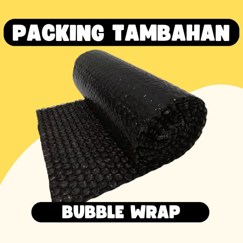 

PACKING TAMBAHAN EXTRA BUBBLE WRAP & KARDUS TEBAL