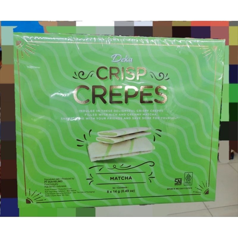 

Deka Hampers Crepes Deka Crisp Crepes Matcha Wafer Macha Deka Box