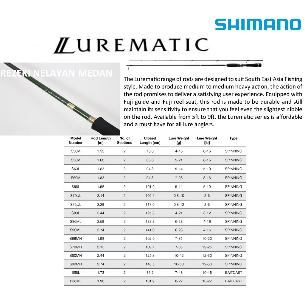 Joran SHIMANO Lurematic
