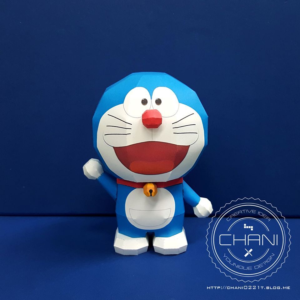 Papercraft Doraemon Kerajinan Kertas