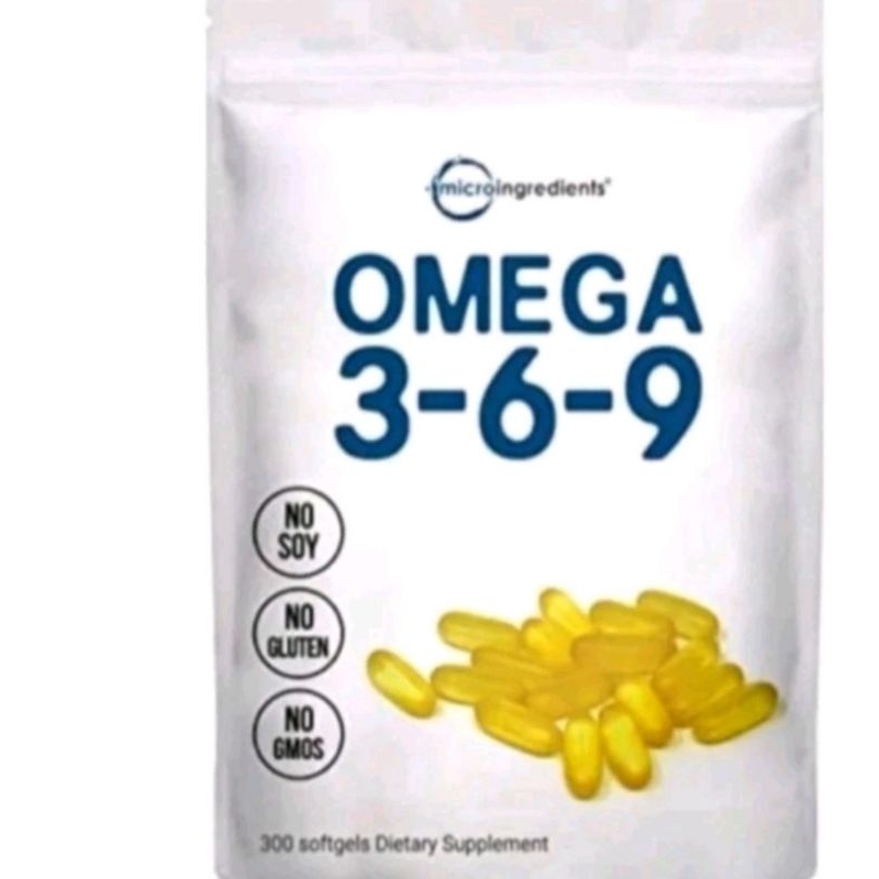 Microingredients Omega 3-6-9 300 softgel