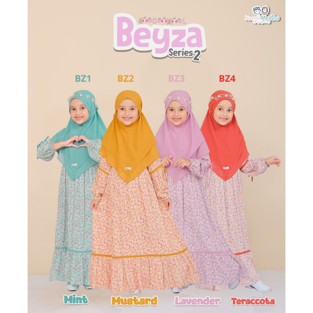 KAMIL MEDINA - Set gamis beyza