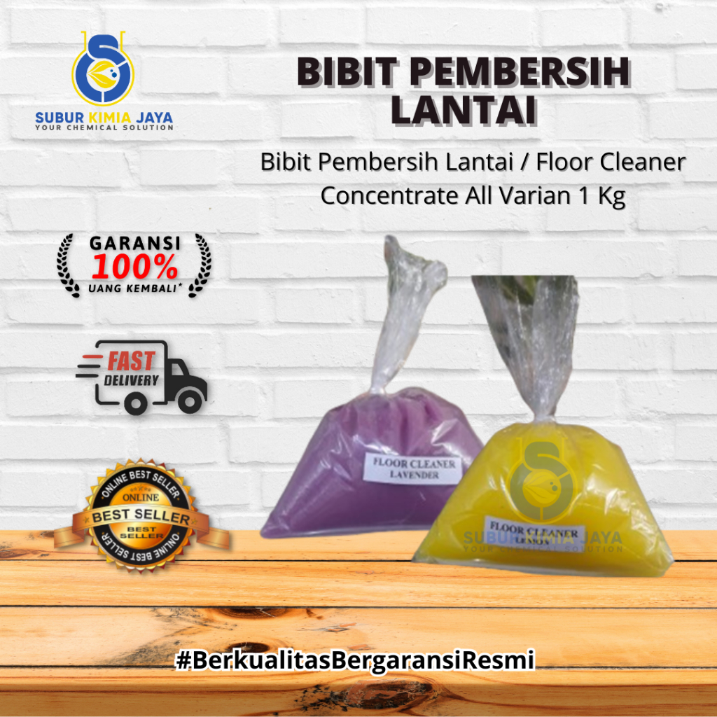 

Bibit Lantai / Floor Cleaner Concentrate All Varian 1 Kg Premium
