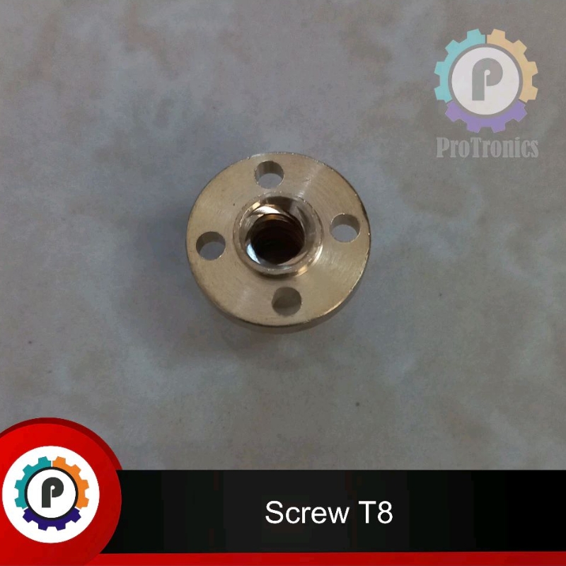 Nut T8 2mm Lead screw 8mm Nut Leadscrew 4 Star CNC 3D Printer