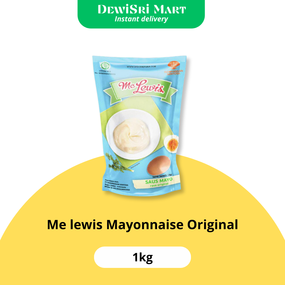 

me lewis mayonaise original 1000gr - Dewi Sri Mart