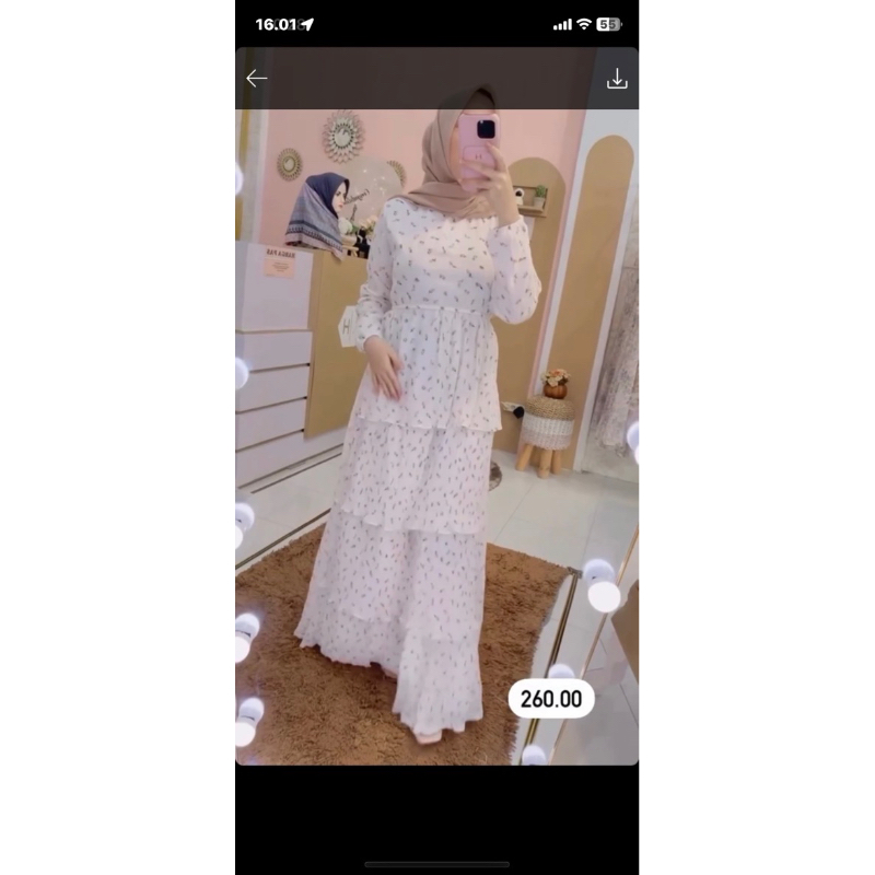 Gamis Pleats bangkok