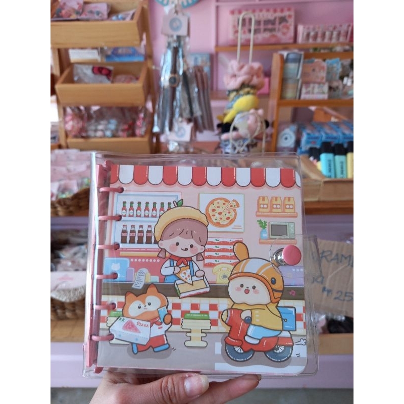 

Notebook Diary Kartun Cover Transparant