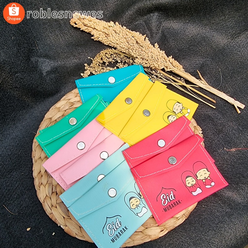

12Pc Dompet Angpao Lebaran Pouch Lebaran Dompet Amplop Lebaran Angpau Imlek | DOMPET ANGPAO KANCING