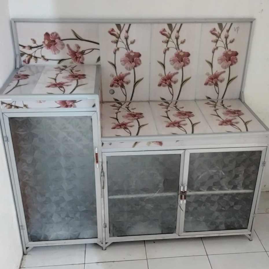 Rak Kompor Aluminium Undak 3 Pintu VIV