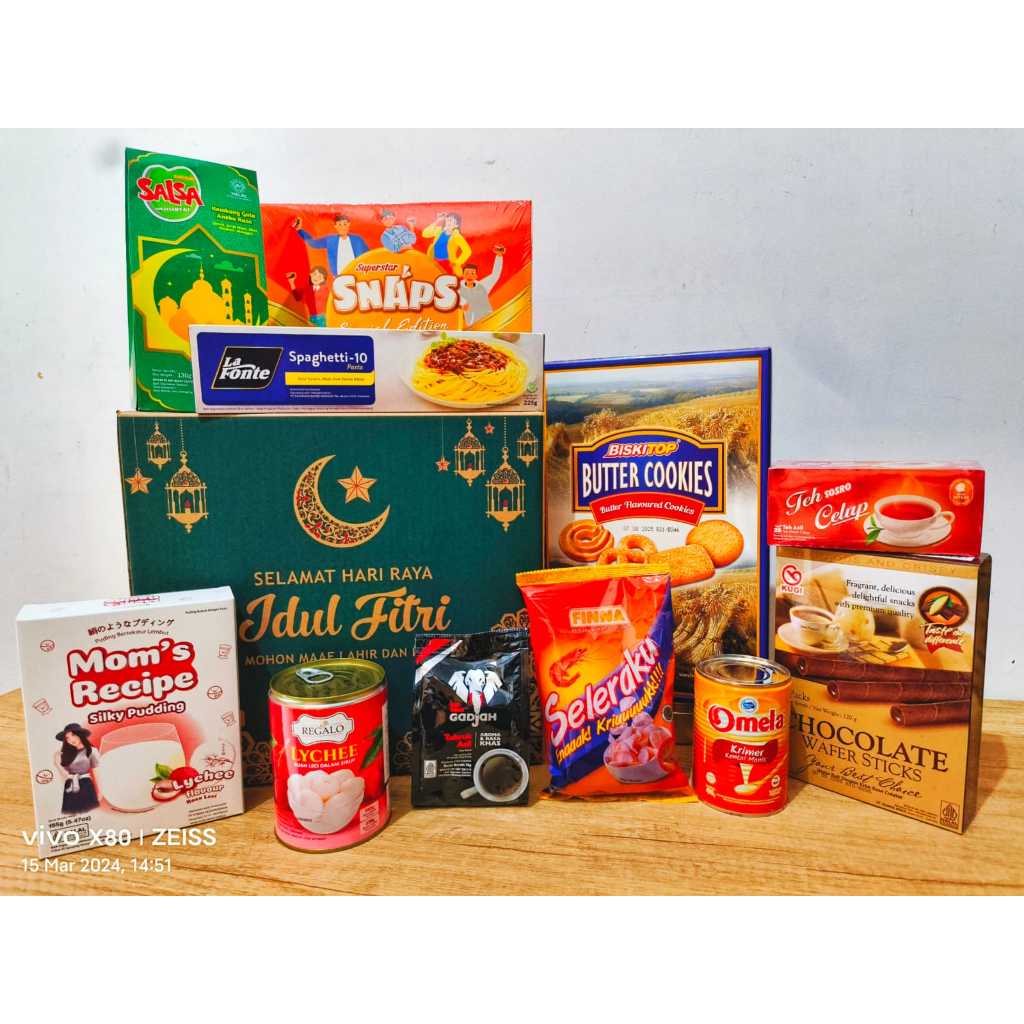 

PARCEL LEBARAN 2024 PAKET (C)/HAMPERS IDUL FITRI/PARSEL HARI RAYA