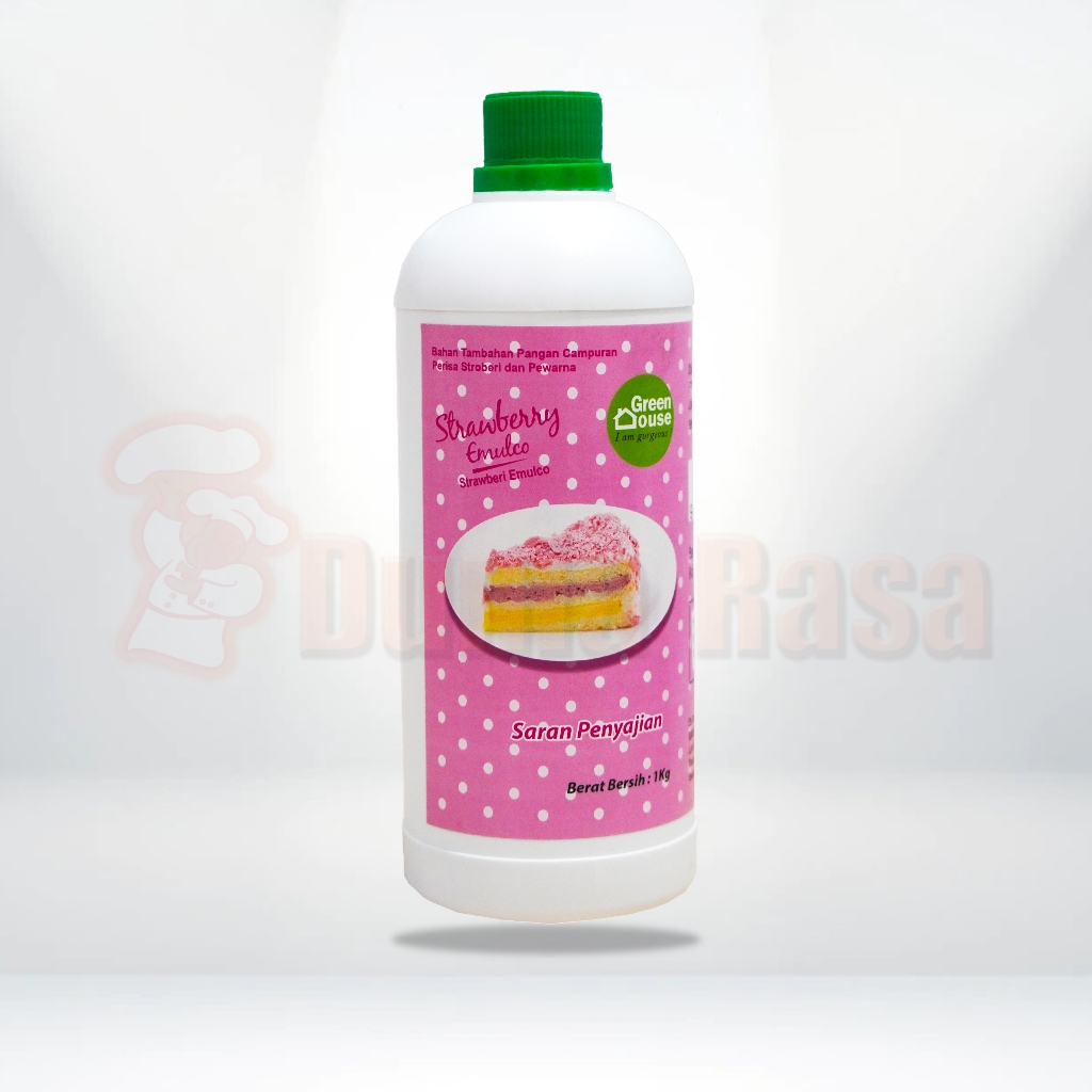 

Strawberry Paste Emulco 1kg - Green House