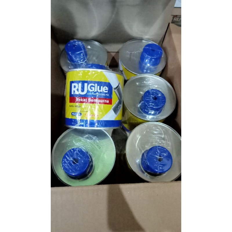 RUGLUE/LEM PIPA/FITTING PVC 400gr/RUCIKA RUGLUE