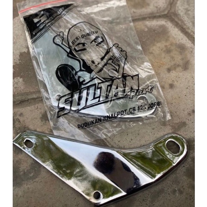 pangkon knalpot corbi dudukan kenalpot cb125 corbi
