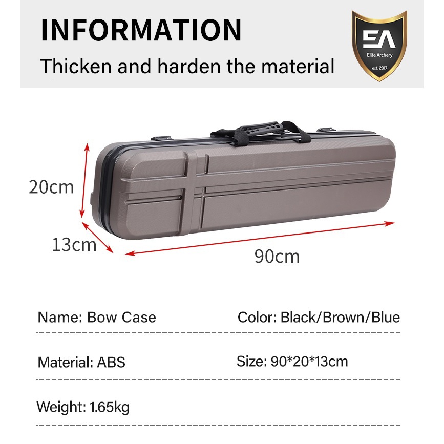 Ready Stock Hard Case Recurve Bow Tas Busur Panah Koper Hardcase Panahan terlaris di Banjarbaru