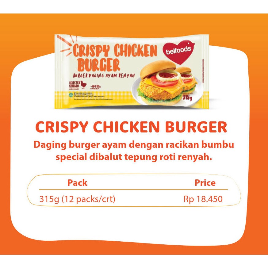 

CRISPY CHICKEN BURGER