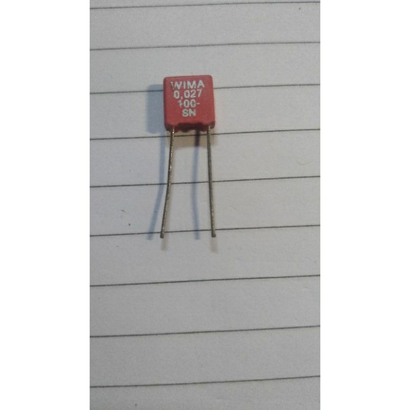 Capasitor Wima 0,027 100v 27n
