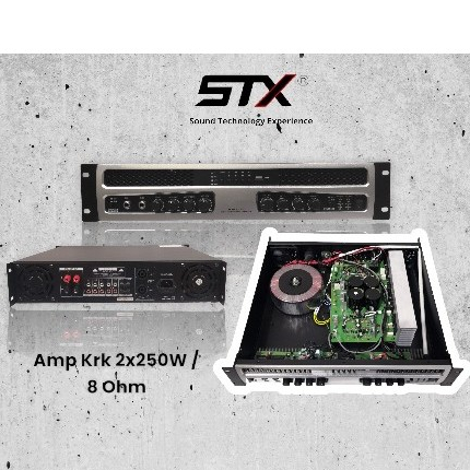STX - AMPLIFIER KRK 2x250W / 8 Ohm
