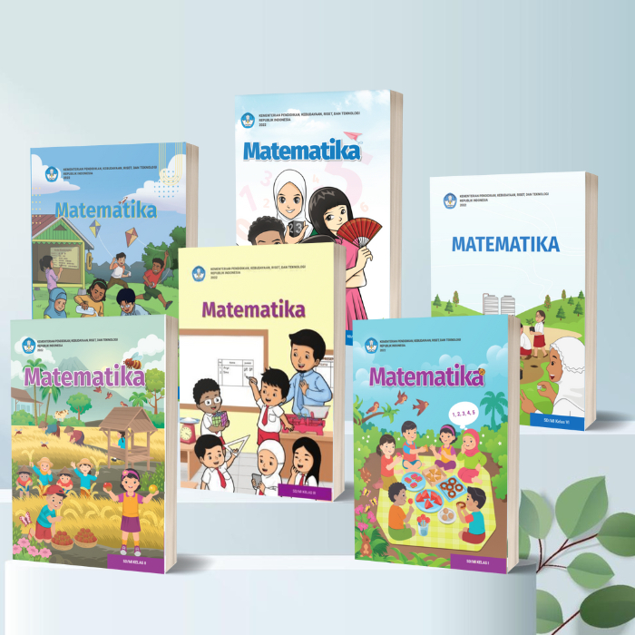 

Buku Matematika Kurikulum Merdeka Kelas 1-6 SD/MI