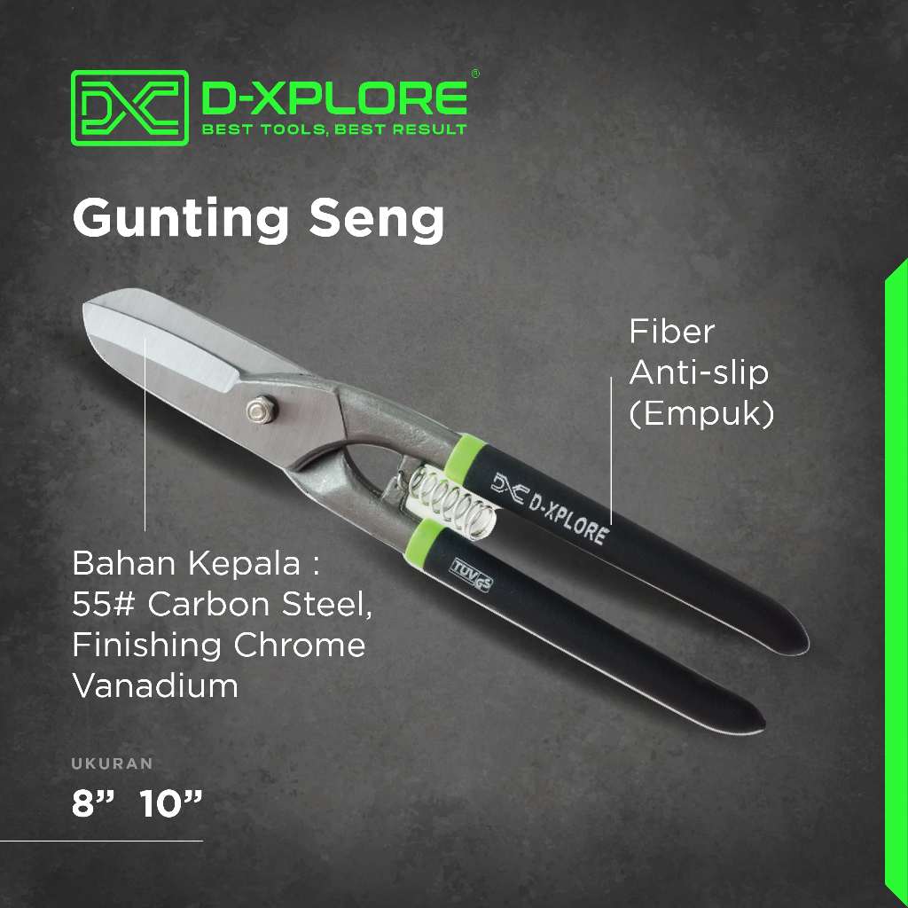 GUNTING SENG / GUNTING BAJA RINGAN / GUNTING KAWAT D-XPLORE