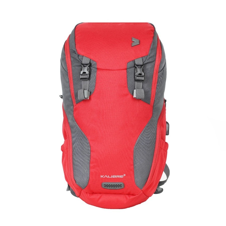 Kalibre 910934 Tas Ransel Pria Kalibre Hulstler 22L Original Backpack 910934642 Red Grey