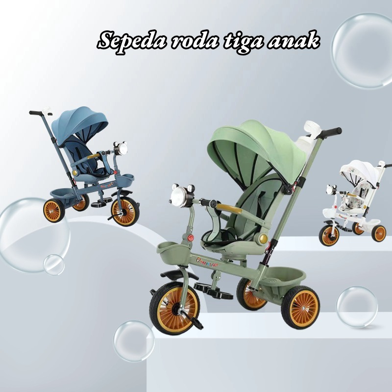 Sepeda roda tiga anak 1 tahun sepeda roda 3 bayi  tricycle  anak sepeda anak roda 3