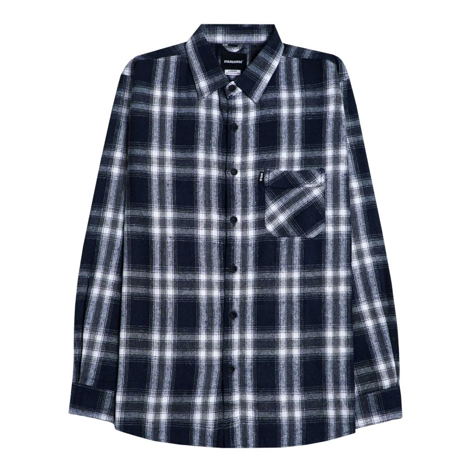 STARCROSS Flannel - HS FL 188 - Navy Grey