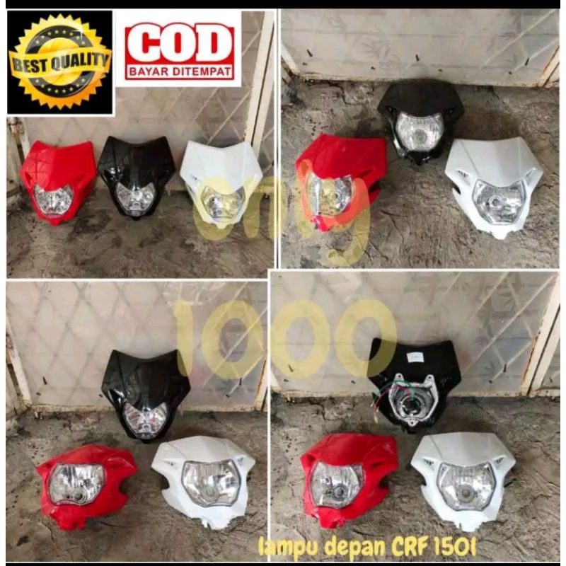 LAMPU DEPAN CRF 150 L 2018 HEADLAMP CRF 150 L LAMPU DEPAN MOTOR TRAIL CRF 150 L TRAIL SUPERMOTO MOTO