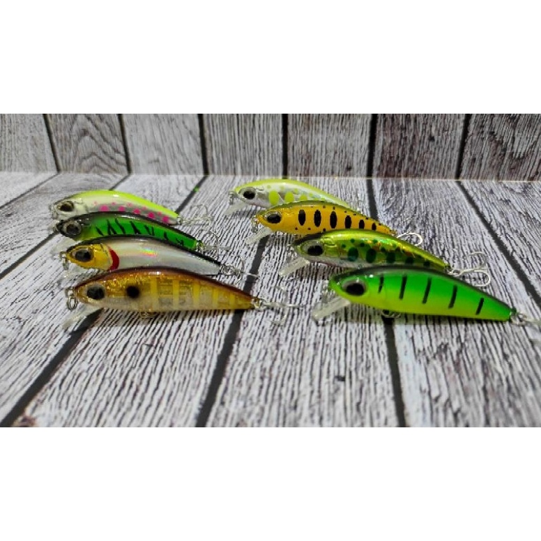 FAH356 XC26619 Umpan Pancing Minnow Lure Ultralight Replika Astuti