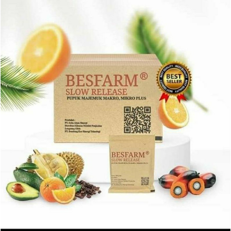 pupuk organik best farm slow release