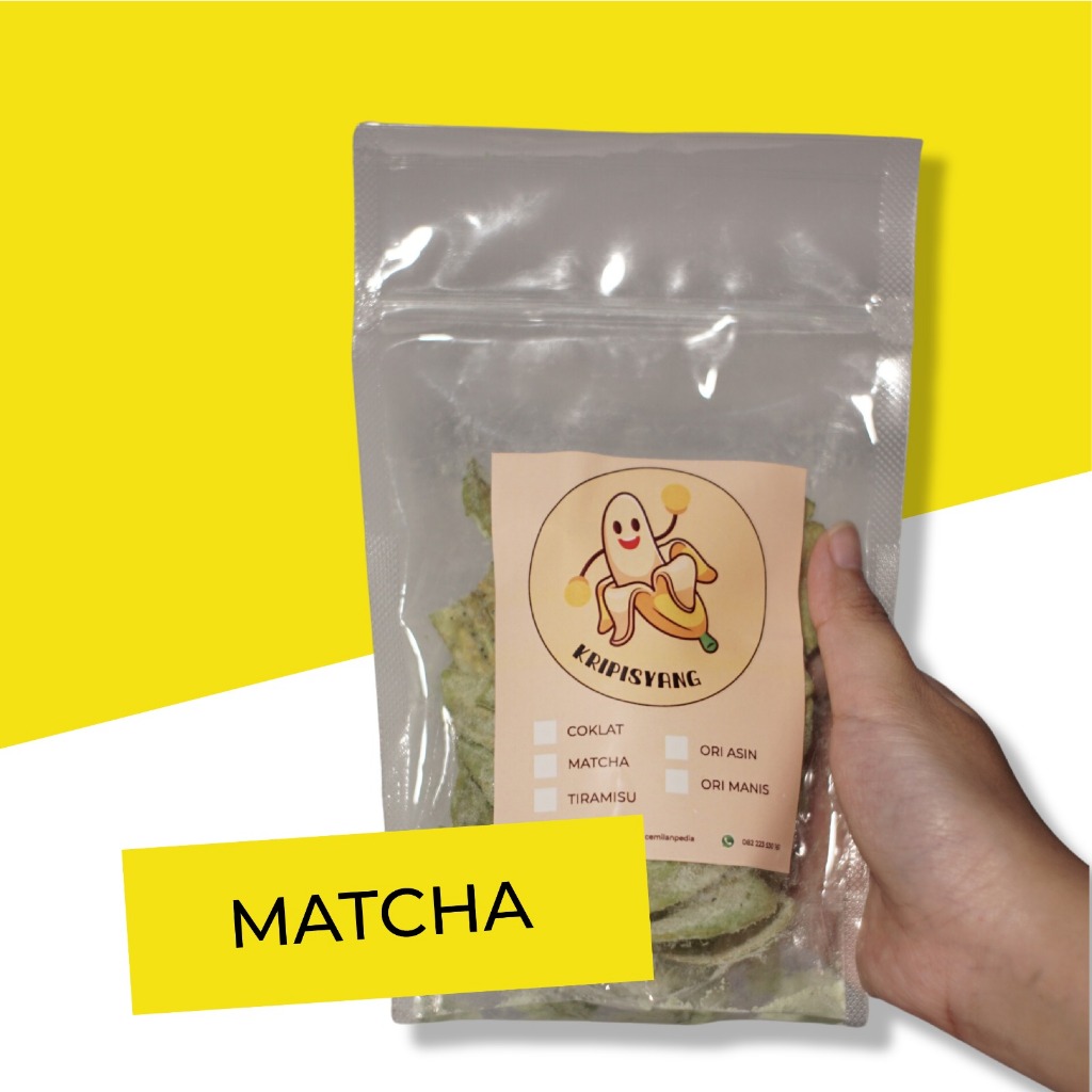 

KRIPISYANG-KERIPIK PISANG MATCHA