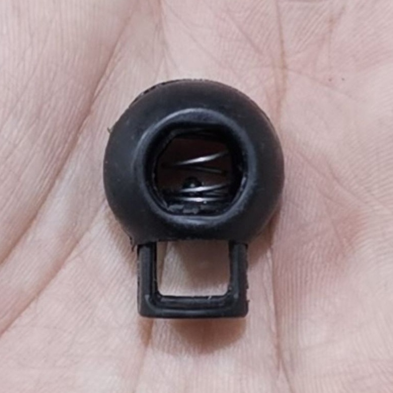 BFR862 55 COD Stopper Bulat Ujung Tali Per Pack Stoper BotolCompoTinjuKlaksonLipat Tali Tas Serut Ta