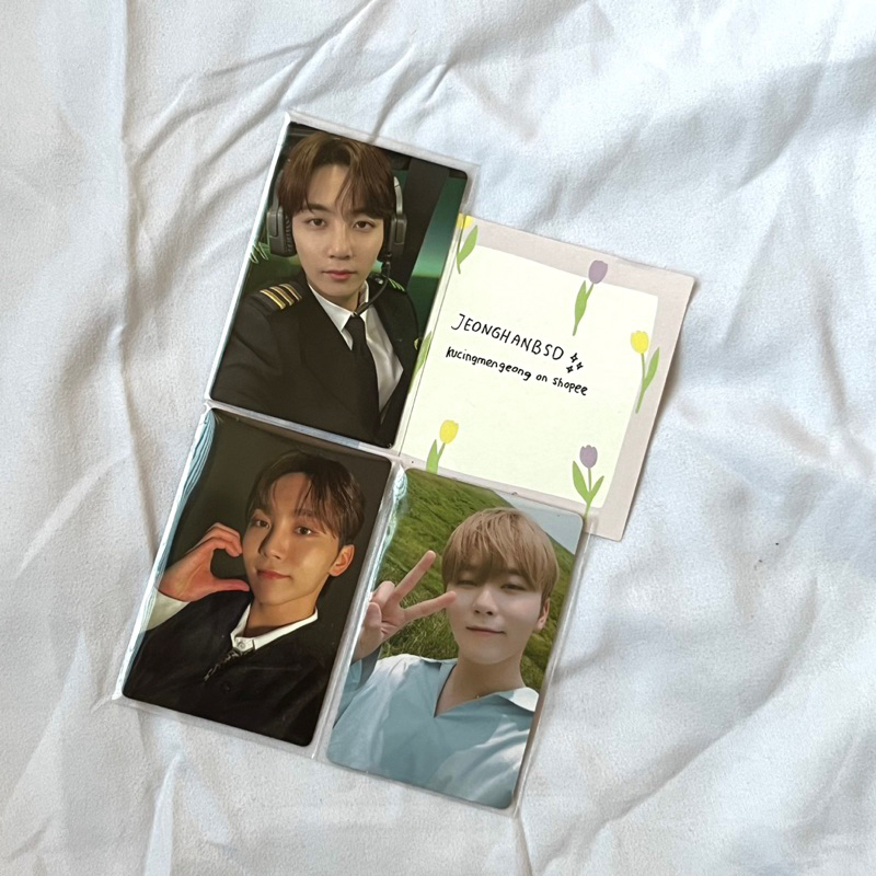 Seventeen Jeonghan Pilot PC only Bundle with Seungkwan Photocard