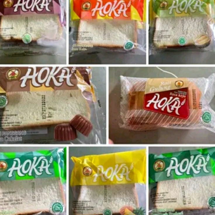 

TEBUS MURAH 1 DUS AOKA ROTI PANGGANG ROTI GULUNG ALL VARIAN RASA