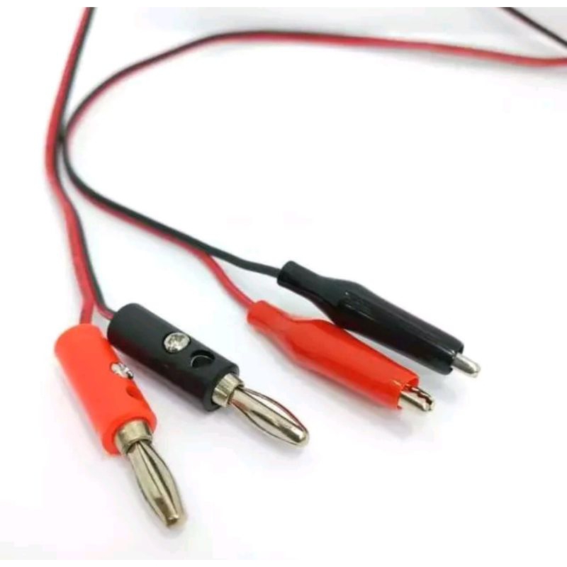 Kabel Power Supply Merah Hitam / Kabel Power Supply Merah Hitam Jepit