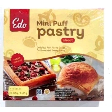 

EDO MINI PUFF PASTRY 375 GRAM (GRAB/GOJEK)