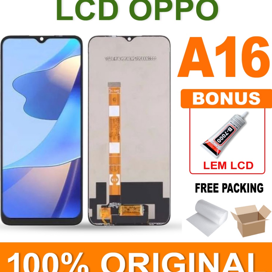 Terbaru LCD OPPO A16 FULLSET TOUCHSCREEN ORIGINAL