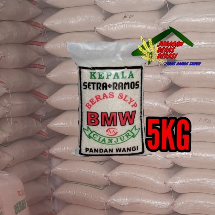 

Terlaris BERAS CIANJUR CAP BMW PANDAN WANGI 5KG