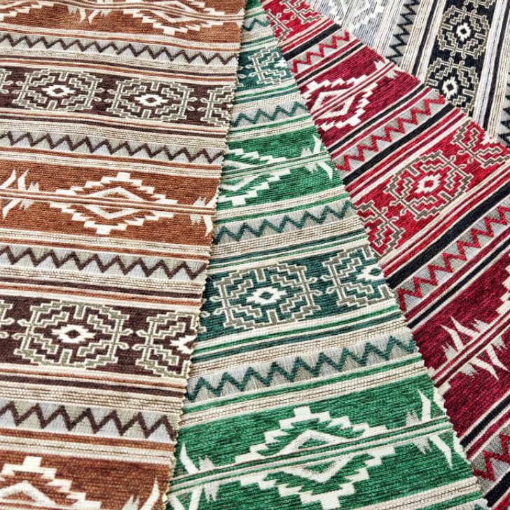 Terbaru 33 Bahan Kain Chenille Premium Meubel Sofa Lesehan  Jok  Kursi Motif Batik Arab Klasik  Ethn