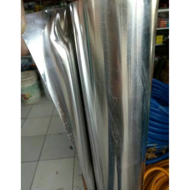 LANGSUNG ORDER 1 gulung Seng aluminium lembaran 2 meter plat aluminium seng plat meja gerobak pintu 